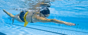 swimmer wearing hydrohip
